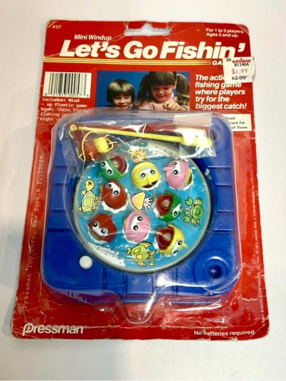 NEW Rare Vintage ‘Let's Go Fishin'  In Original Package #57